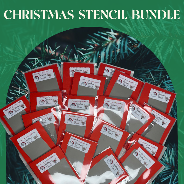 Airbrush Stencils BIG CHRISTMAS BUNDLE