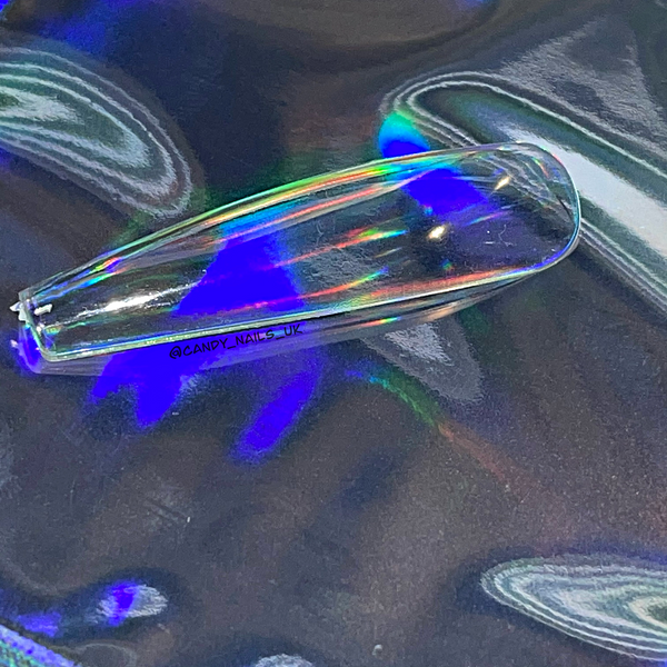 Soft Gel Clear XXL Coffin Tips 240pcs