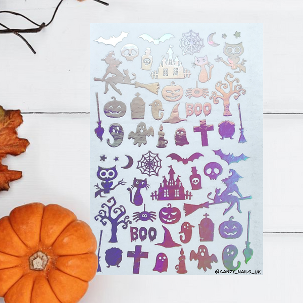 Holographic Spooky Halloween