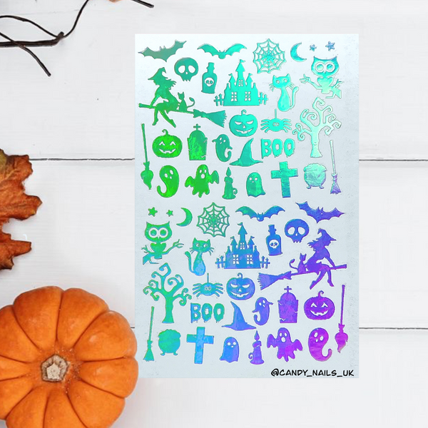 Holographic Spooky Halloween
