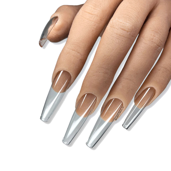 Soft Gel Clear XXL Coffin Tips 240pcs