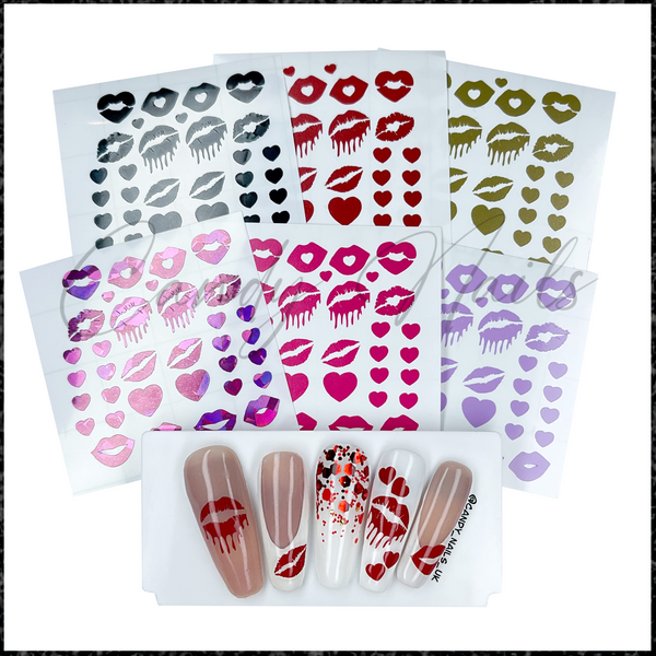 99p Kiss Smart Pack Vinyl Stickers